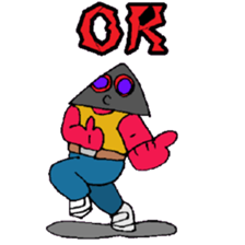 KM54 Pyramid Boy sticker #14881859