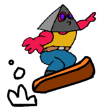 KM54 Pyramid Boy sticker #14881862
