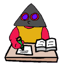 KM54 Pyramid Boy sticker #14881868