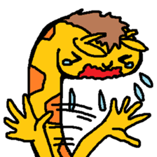 Giraffe LONG LONG Stickers5 sticker #14882152