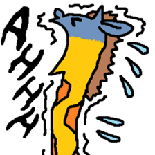 Giraffe LONG LONG Stickers5 sticker #14882158