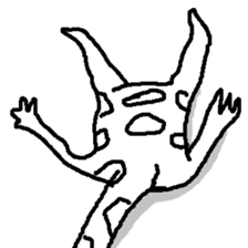 Giraffe LONG LONG Stickers5 sticker #14882159