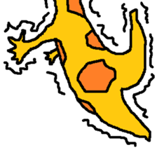 Giraffe LONG LONG Stickers5 sticker #14882162