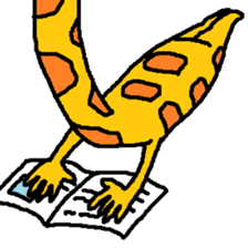 Giraffe LONG LONG Stickers5 sticker #14882164