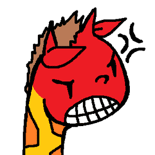 Giraffe LONG LONG Stickers5 sticker #14882168