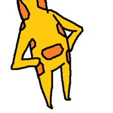 Giraffe LONG LONG Stickers5 sticker #14882172