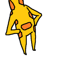 Giraffe LONG LONG Stickers5 sticker #14882172