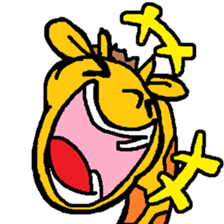 Giraffe LONG LONG Stickers5 sticker #14882174