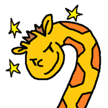 Giraffe LONG LONG Stickers5 sticker #14882177