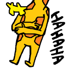 Giraffe LONG LONG Stickers5 sticker #14882178