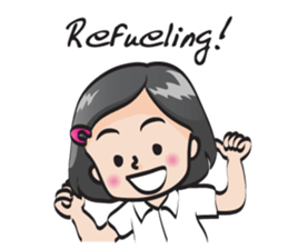 school girl sweet sweet sticker #14882413