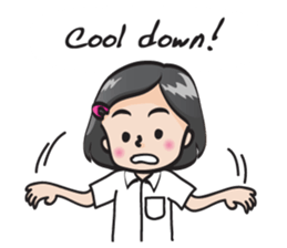 school girl sweet sweet sticker #14882420