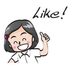 school girl sweet sweet sticker #14882423