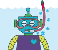 color robot part.2 sticker #14882627