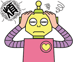 color robot part.2 sticker #14882631