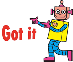 color robot part.2 sticker #14882633