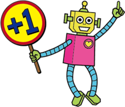 color robot part.2 sticker #14882640