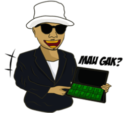 Indonesian Rich Guy sticker #14882703