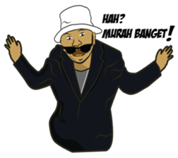 Indonesian Rich Guy sticker #14882705