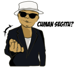 Indonesian Rich Guy sticker #14882707