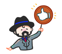 Kuso gang daily sticker sticker #14883167