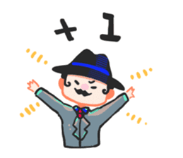 Kuso gang daily sticker sticker #14883196
