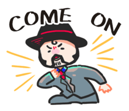 Kuso gang daily sticker sticker #14883203