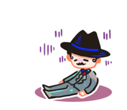 Kuso gang daily sticker sticker #14883204
