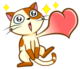 Laze cat sticker #14883300