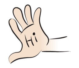 my hand talk 6 sticker #14883518