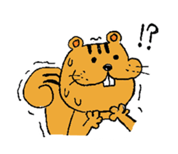 Little Squirrel "sae" sticker #14883736