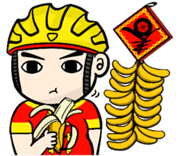 the cycling life of a struggling Knight8 sticker #14884047