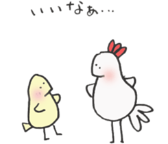 Tamagosan and Piyosan and Kokkosan sticker #14884467