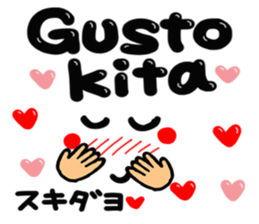 [Tagalog] big happy reaction. sticker #14884674