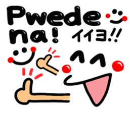 [Tagalog] big happy reaction. sticker #14884684