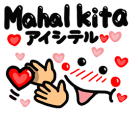 [Tagalog] big happy reaction. sticker #14884690