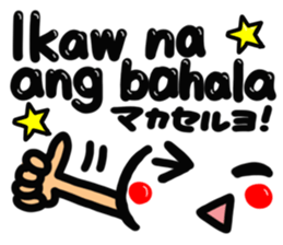 [Tagalog] big happy reaction. sticker #14884703