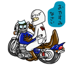 everyday helmet boy4 oldbikeclub version sticker #14884944