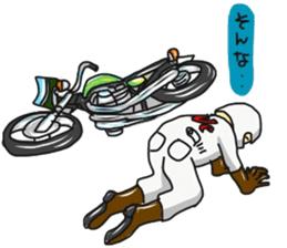 everyday helmet boy4 oldbikeclub version sticker #14884945