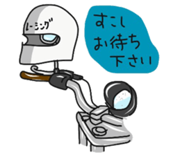 everyday helmet boy4 oldbikeclub version sticker #14884948