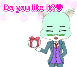 Lovely White Day from a cool Chihuahua sticker #14885576