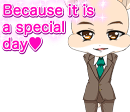 Lovely White Day from a cool Chihuahua sticker #14885602