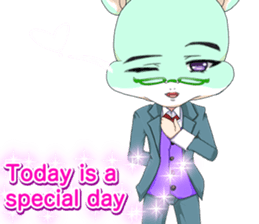 Lovely White Day from a cool Chihuahua sticker #14885604