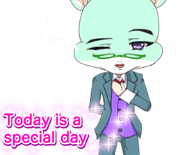 Lovely White Day from a cool Chihuahua sticker #14885604