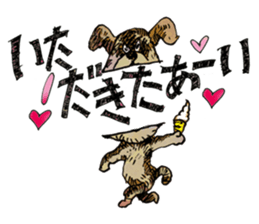 Dailylife of God and brothers sticker #14886097