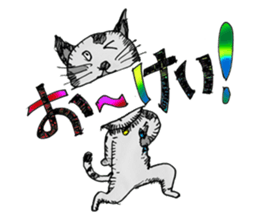 Dailylife of God and brothers sticker #14886108