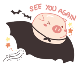 Halloween Holidays of Cute Lovely Pig sticker #14886856