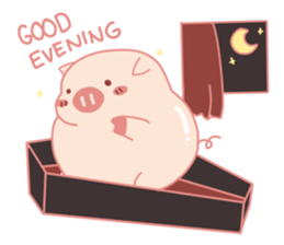 Halloween Holidays of Cute Lovely Pig sticker #14886860