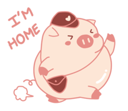 Halloween Holidays of Cute Lovely Pig sticker #14886865