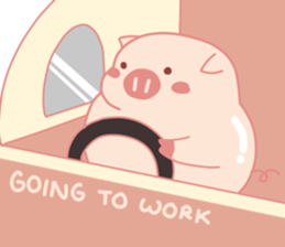Halloween Holidays of Cute Lovely Pig sticker #14886868